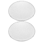 Harfington 2pcs Round Cooking Rack 16-inch 201 Stainless Steel 16 Inch 0.07". Fixed Price $74.83.