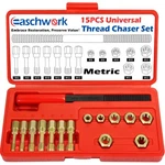 15 Piece Metric Thread Chaser Set Master Rethreading Kit Uni... Fast Ship. Fixed Price $33.99.
