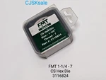 Fmt 3116824 1-1/4 - 7 Cs Hex Die (new).. Fixed Price $20.50.