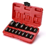 14 Pieces 1/2-inch Drive Shallow Impact Socket Set, Metric, 6-point, 11mm - 32mm. Fixed Price $25.97.