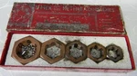 Snap-on 5pc Sae-nc Coarse Thread Hex Nut Rethreading Dies 3/4"-1-1/4" #trc5. Fixed Price $49.99.