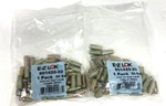 2-50 Ct Bags = 100 E-z Lok 1/4-20 X 20mm Die Cast Zinc Hex-drive Threaded Insert. Fixed Price $29.99.