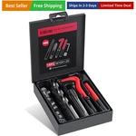 M10 1.25 Helicoil , Metric Kit, Hss Drill Bit, Tap & Thread Inserts .... Fixed Price $30.55.