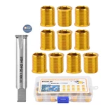 Tlpcrki Spark Plug Thread Repair Kit, High Speed Steel Tap M12. Fixed Price $25.02.