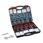 Vevor Helicoil Thread Repair Kit 338-piece Sae And Metric Rethreading Tool. Fixed Price $59.90.