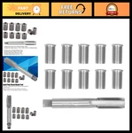 Spark Plug Thread Repair Tool Kit - High Speed Steel Tap With M10 & M12 Inserts. Fixed Price $29.24.