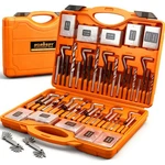 Horusdy 348pc Thread Repair Kit Helicoil Insert Tap Drill Metric Sae Tool. Fixed Price $120.99.