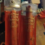 Snap On Thread Filled Tg1124b And Tf1127b. Fixed Price $45.00.