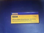 Irwin Hanson Screw Extractor And Drill Bit Set, 35 Piece. Fixed Price $299.00.