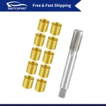 1 Set Spark Plug Thread Repair Tools W/ M12x1.25 Inserts And M14x1.25 Tap. Fixed Price $23.96.