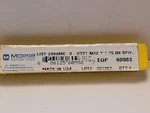 Morse Cutting Tools M12 3-flute D6 Modified Bottoming Series/list # 2096 Lot286. Fixed Price $18.48.
