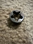 Hanson 1/2"-20 Nf Round Dies 1" Od Solid Die Cs Carbon Steel Usa. Fixed Price $11.99.