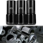 70940 3-piece Tap Socket Set, 5/8" 11/16" 3/4" #9 #10 #11 For Larger. Fixed Price $30.89.