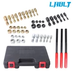 49pcs Thread Chaser Set Unc Unf Metric Restorer Tool Rethreading Kit. Fixed Price $40.69.