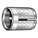 E-z Lok 240-5-cr-pk10 Press Insert, 5/16"-18 Int Thrd Sz, 9/16 In L, 25/64. Fixed Price $19.99.