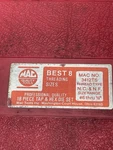 Vintage Mac Tools 3412ts Best 8 Sizes Tap & Hex Die 18 Piece Set Usa. Fixed Price $69.97.