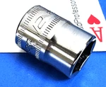 Snap-on 3/8" Drive Metric Chrome 12mm Shallow 6-point Socket Wrench Fsm121 New. Fixed Price $29.95.
