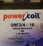 3/4"-16 Unf Powercoil Thread Repair Kit. Fixed Price $120.50.