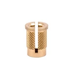 E-z Lok 260-4-rs Threaded Insert For Plastic - Reverse Slot Brass 1/4-20 .... Fixed Price $27.91.