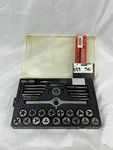 Sears Craftsman 37 Piece Tap And Die Set 9-52344 T-handle Wrench Really Nice. Fixed Price $96.80.