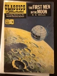 Classics Illustrated #52. The First Men In Moon By H. G. Wells. Fixed Price $18.99.