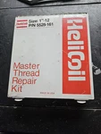 Helicoil 5528-161 Master Thread Repair Kit 1-inch-12 Made In Usa! New/old Stock. Fixed Price $110.00.