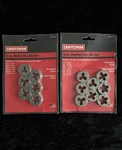 Nos Craftsman 6pc Metric 52313 & 8pc Sae 52314 Hex Die Sets Made In Usa Rare. Fixed Price $99.99.