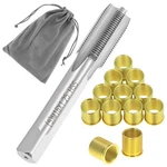 Qwork Spark Plug Thread Repair Tool Kit, Stainless Steel, Includes 12 M14 X.... Fixed Price $14.49.