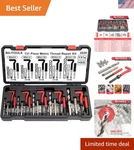 Helicoil Thread Repair Kit Metric, 131-piece Hss Drill Heli Coil M.... Fixed Price $87.99.