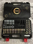 Akm 61pcs Thread Restorer Kit, Rethread Repair Tool, Unc Unf & Metricthread C.... Fixed Price $85.50.