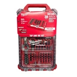 Milwaukee 49-22-5604 38pc Sae Tap & Die Packout Set W/ Hex-lok 2-in-1 Handle. Fixed Price $215.99.