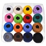 16 Color Embroidery Supplies And Accessories Thread For Bracelets. Fixed Price $19.74.