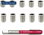 1 Set Spark Plug Thread Repair Replacement Kit, Stainless Steel M10x1.0mm Insert. Fixed Price $26.23.