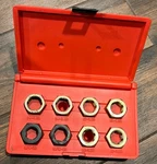 Snap-on Rd-8 Fractional / Metric Rethreading Set In Case Made Usa. Fixed Price $54.95.