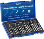 Metric Thread Repair Kit With Hss Drill Bits And Inserts For M5 To M12. Fixed Price $61.99.
