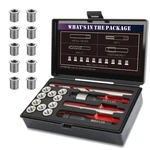 Sennmonn M8x1.25 Thread Repair Kit M8x1.25x11.7mm Kit, Silver. Fixed Price $131.99.