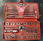 Ace Super Hex Set Of Tap & Dies Metric #6312. Fixed Price $120.00.