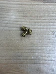 10 E-z Press Brass Threaded Insert For Plastic - Flush 6-32, .281 Long. Fixed Price $10.00.