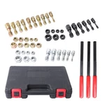 Thread Chaser Tools Set Unc Unf Metric Restorer Tool Rethreading 49pcs. Fixed Price $41.36.