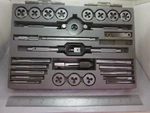 Craftsman 5200 Standard Kromedge 28pc Tap & Hexagon Die Set. Fixed Price $55.00.