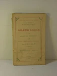 1869 Proceedings Of The Grand Lodge Vermont - Burlington Freemasons. Fixed Price $35.00.