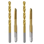 2-set M6 X 1 Spiral Point Thread Tap And 5.0mm Twist Drill Bit Set, Metric Ma.... Fixed Price $13.36.