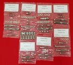 Honda 1985-96 Vt1100c Shadow Polished Stainless Steel Engine Bolt Screw Kit Set. Fixed Price $43.95.