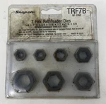 Snap On 6 Piece Hex Rethreader Dies Trf7b. Fixed Price $34.99.