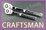 Craftsman 2pc 3/8 1/2 Polished Thin Profile Fine Tooth Ratchet Socket Wrench Set. Fixed Price $33.66.