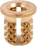 Threaded Insert For Plastic Flanged Brass Thread Inserts 4-40 Pack Of 50. Fixed Price $14.89.