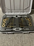 Kobalt Metric Tap & Die Set 26 Pieces - Crack On Case Interior. Fixed Price $34.99.