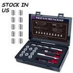 M10*1.25 * 14mm *10 Pcs Thread Repair Kit With 9.4mm Insert Hss Drill, Tap,. Fixed Price $87.99.