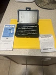 Walton 18001 6 Pc Tap Extractor Set Usa 4 Fl Sae Nc Nf Metric W/ Case 3/16-1/2. Fixed Price $89.99.