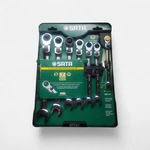 Sata Xl Locking Flex Head Ratcheting Wrench Set 7 Piece 09043 10mm To 19mm Size. Fixed Price $93.27.